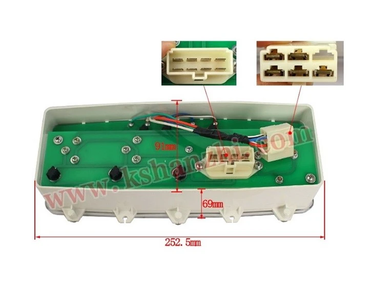 Dash Board, Forklift Parts Hl Meter Panel For 6BG1(YBP-HL)