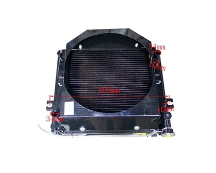 Peças de empilhadeira H14V2-10201 Radiador de refrigerador de óleo para CPQD10/K15 com cobertura de ventilador