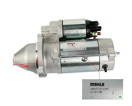 Peças de empilhadeira Hanzhi 2873K632-P3 12V/3.2KW Motor de partida para Linde 352/Perkins 1104
