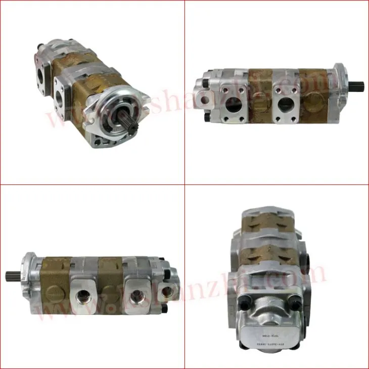 Bomba de engrenagem hidráulica de alta precisão com peças originais 1C3P7-10101