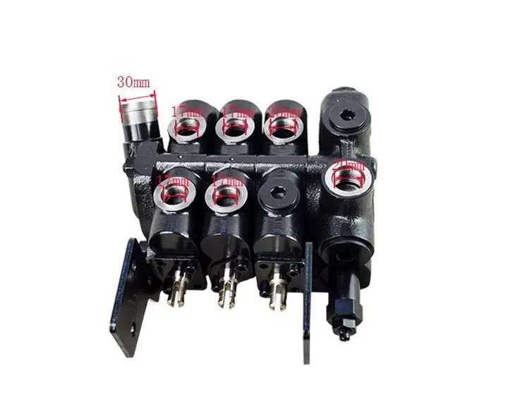 Válvula de controle hidráulico MSV de 3 carretéis04-3123-50 para A966